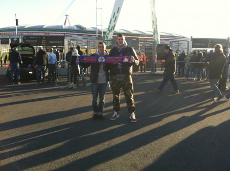 Allo Juventus Stadium di Torino, Juventus - Fiorentina 10.02.2013